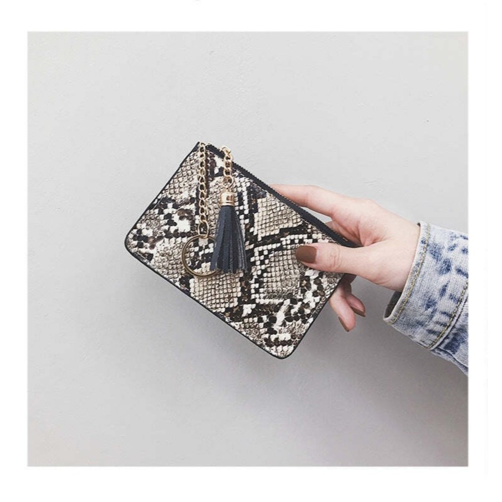 Python Card Holder/Zip Wallet for Ladies - Picture 3 of 10